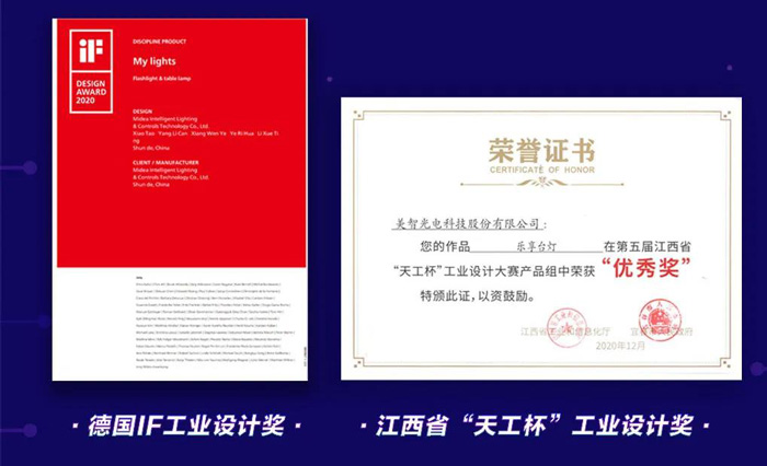 美智光电照明类荣誉